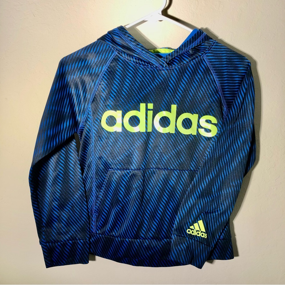 Adidas Boys fleece lined hoodie